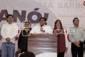 ELECCIONES . BARBOSA DECLARA TRIUNFO