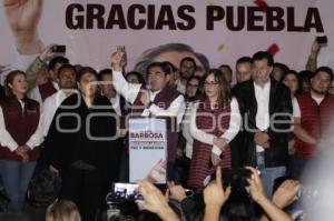 ELECCIONES . CELEBRACIÓN BARBOSA  ZÓCALO