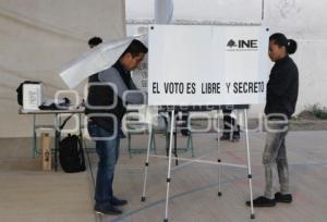 ELECCIONES . INSTALACIÓN DE CASILLAS