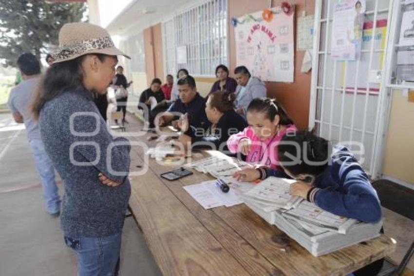 ELECCIONES . SANTA CLARA OCOYUCAN