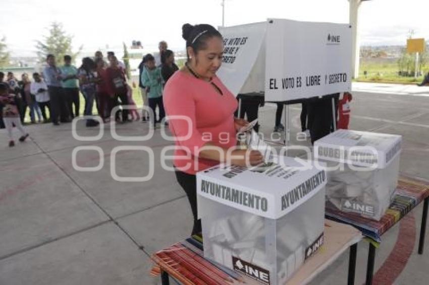 ELECCIONES . SANTA CLARA OCOYUCAN