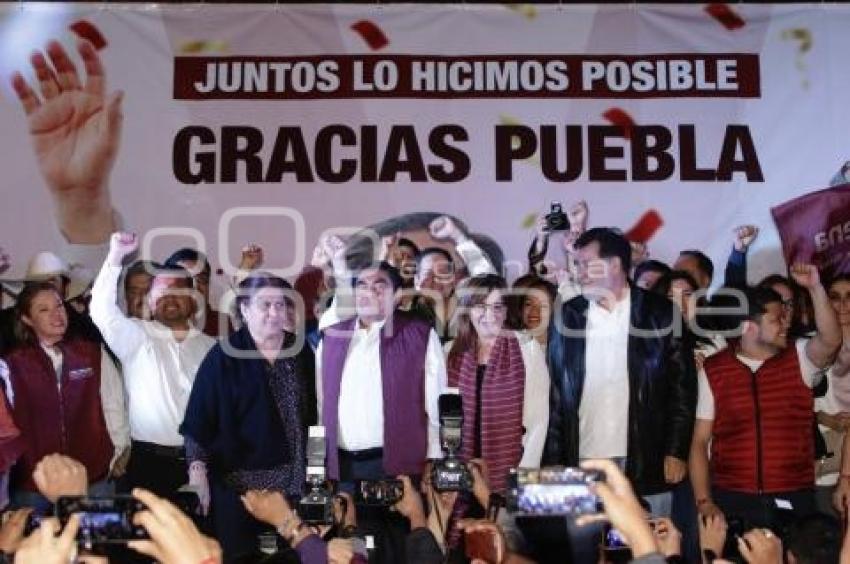 ELECCIONES . CELEBRACIÓN BARBOSA ZÓCALO