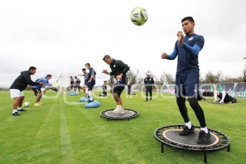 CLUB PUEBLA . ENTRENAMIENTO