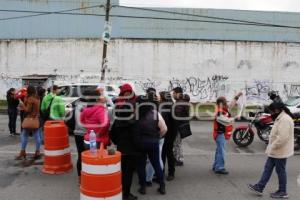 BLOQUEO BULEVAR 18 DE NOVIEMBRE