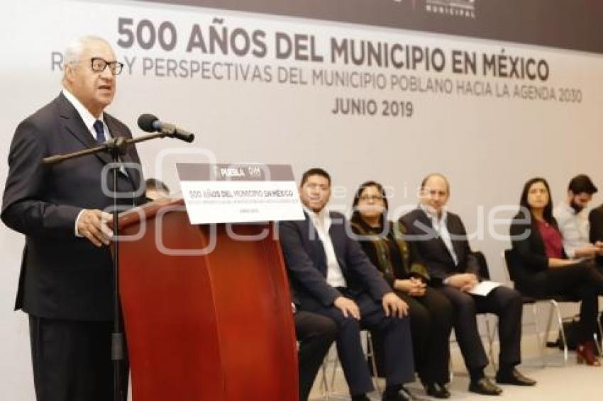 GOBIERNO ESTATAL . 500 AÑOS DEL MUNICIPIO EN MÉXICO