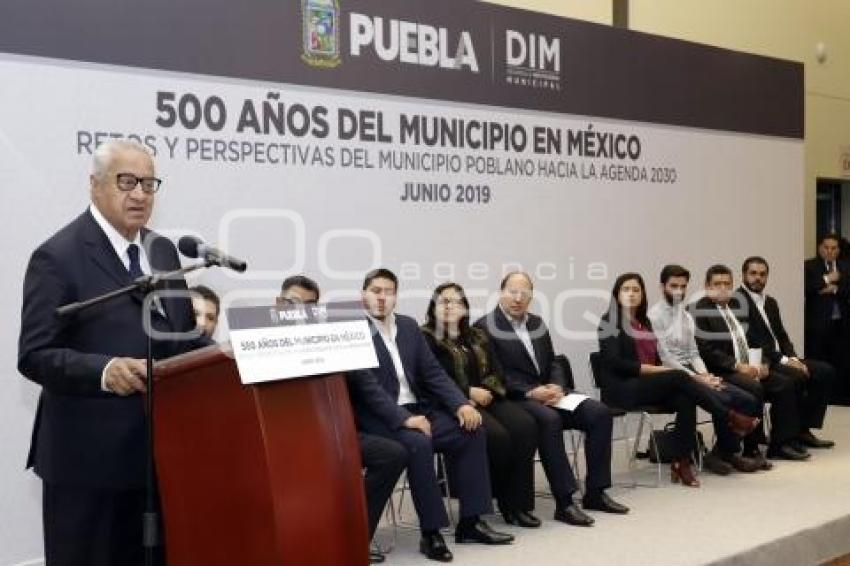 GOBIERNO ESTATAL . 500 AÑOS DEL MUNICIPIO EN MÉXICO