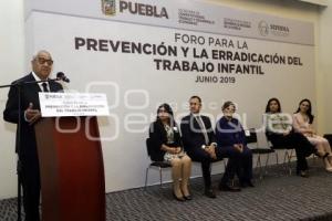 GOBIERNO ESTATAL . FORO TRABAJO INFANTIL