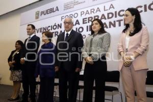 GOBIERNO ESTATAL . FORO TRABAJO INFANTIL