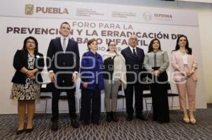 GOBIERNO ESTATAL . FORO TRABAJO INFANTIL