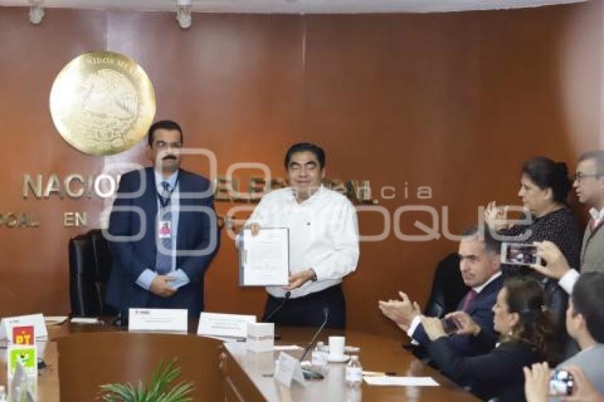 INE . ENTREGA DE CONSTANCIA