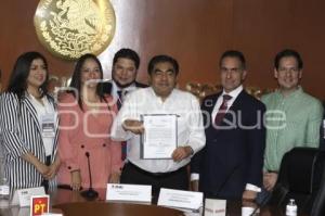 INE . ENTREGA DE CONSTANCIA