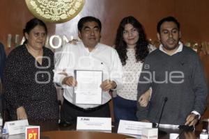 INE . ENTREGA DE CONSTANCIA