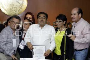 INE . ENTREGA DE CONSTANCIA