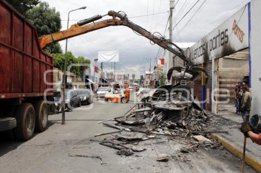 INCENDIO BODEGA 46 PONIENTE