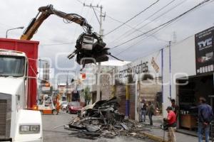 INCENDIO BODEGA 46 PONIENTE