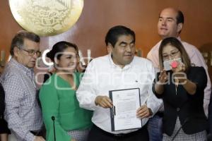 INE . ENTREGA DE CONSTANCIA