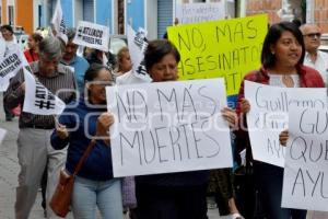 MARCHA POR LA PAZ . ATLIXCO