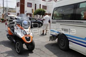 ACCIDENTE . TRANSPORTE PÚBLICO