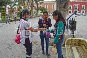 ATLIXCO . CAÍDA DE CENIZA