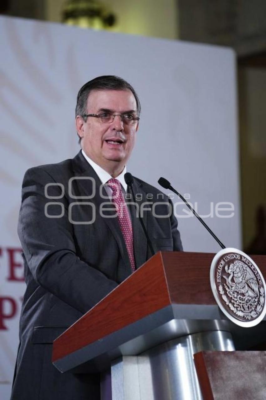 SRE . MARCELO EBRARD