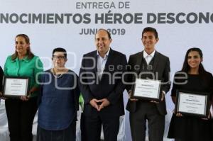 RECONOCIMIENTOS HÉROE DESCONOCIDO