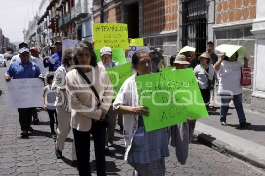 MANIFESTACIÓN SAN MARTÍN TEXMELUCAN