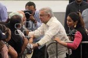 VISITA AMLO . TEXMELUCAN