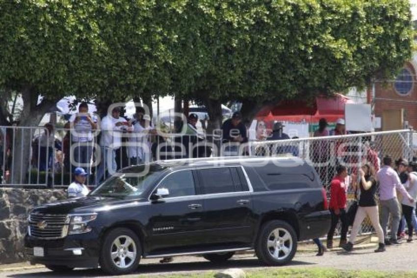 VISITA AMLO . TEXMELUCAN