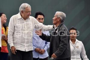 VISITA AMLO . TEXMELUCAN