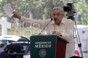 VISITA AMLO . TEXMELUCAN