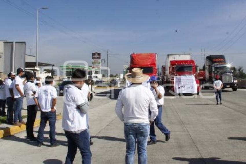 MANIFESTACIÓN . TRANSPORTISTAS