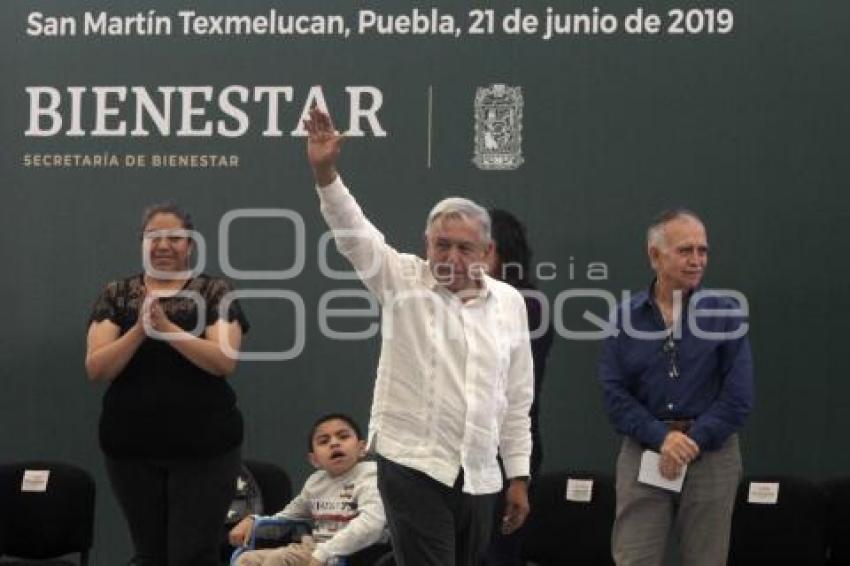 VISITA AMLO . TEXMELUCAN