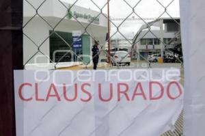 MANIFESTACIÓN . AGUA DE PUEBLA