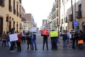 MANIFESTACIÓN SINDICALIZADOS AYUNTAMIENTO