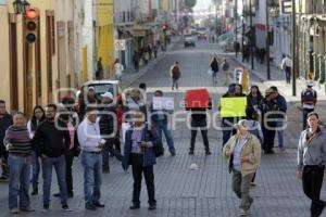 MANIFESTACIÓN SINDICALIZADOS AYUNTAMIENTO