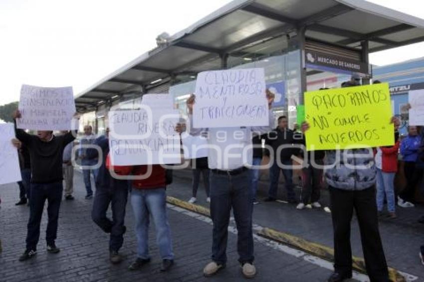 MANIFESTACIÓN SINDICALIZADOS AYUNTAMIENTO