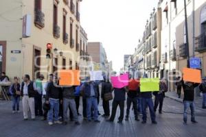 MANIFESTACIÓN SINDICALIZADOS AYUNTAMIENTO