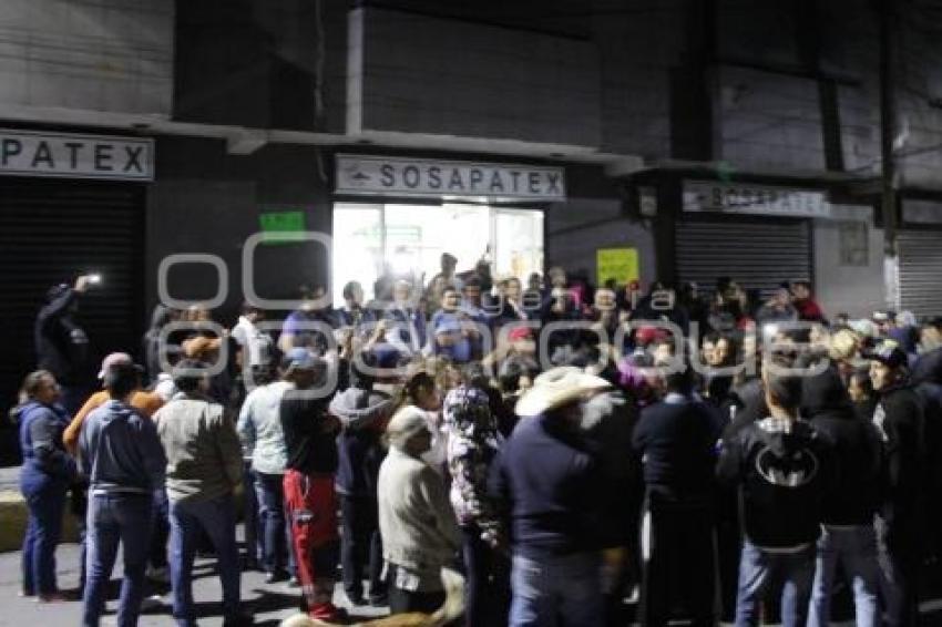 MANIFESTACIÓN . SOSAPATEX
