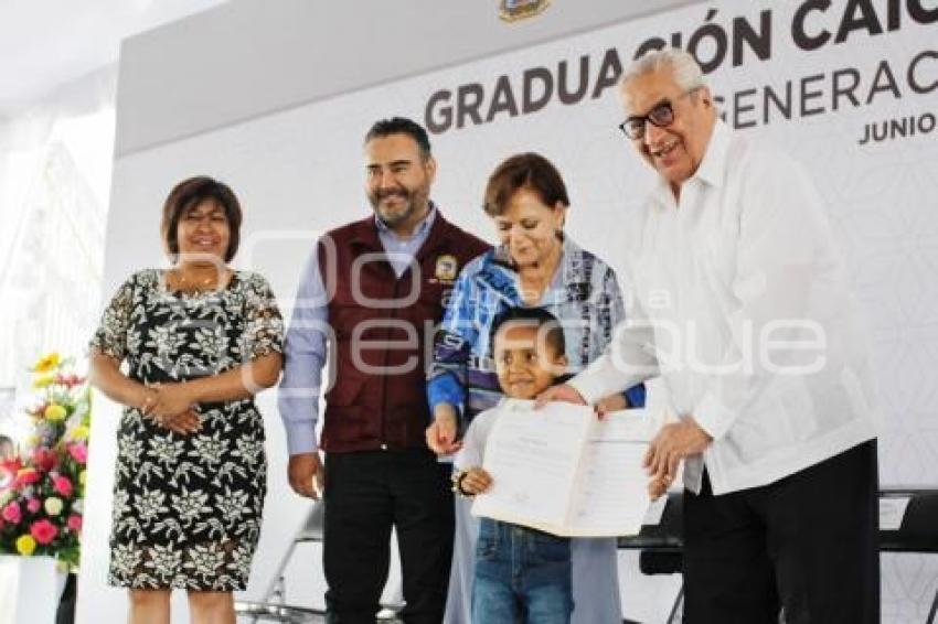 GOBIERNO ESTATAL . GRADUACIÓN CAIC