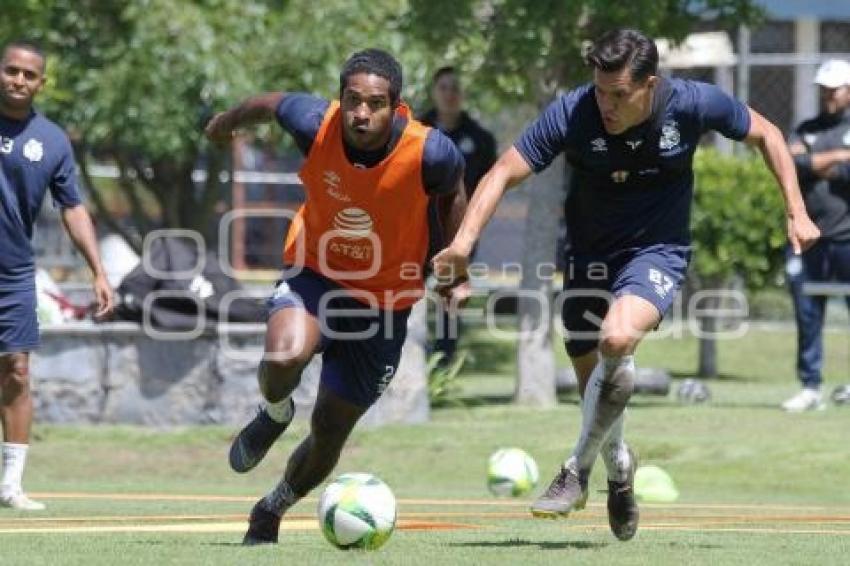 CLUB PUEBLA . ENTRENAMIENTO