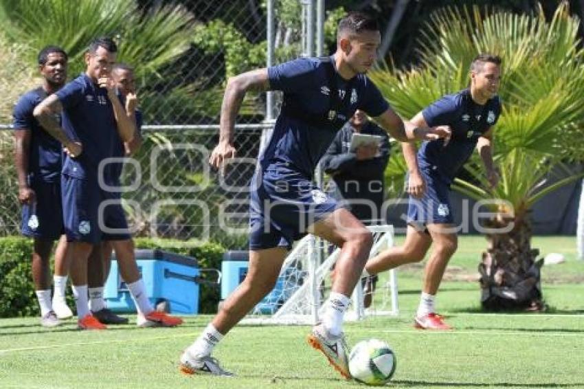 CLUB PUEBLA . ENTRENAMIENTO