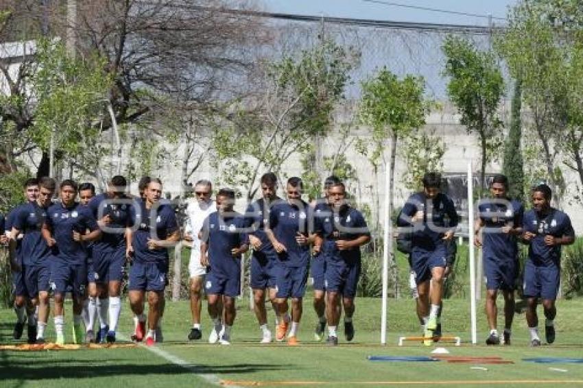 CLUB PUEBLA . ENTRENAMIENTO