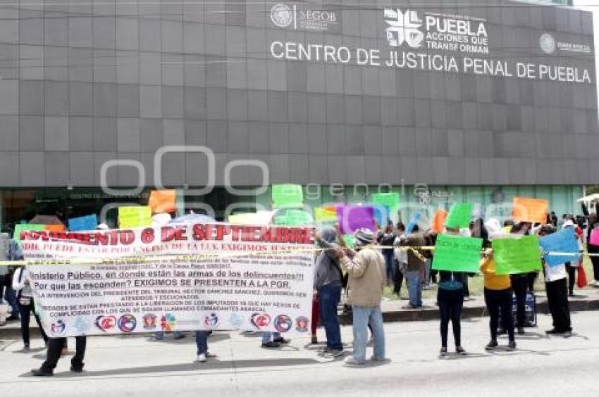 MANIFESTACIÓN CENTRO DE JUSTICIA