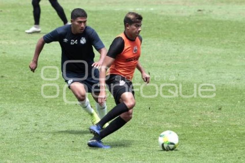 FUTBOL . CLUB PUEBLA VS ALEBRIJES