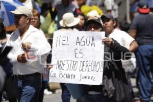 MANIFESTACIÓN . ANTORCHA CAMPESINA