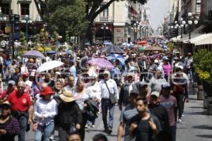 MANIFESTACIÓN . ANTORCHA CAMPESINA