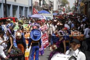 MANIFESTACIÓN . ANTORCHA CAMPESINA