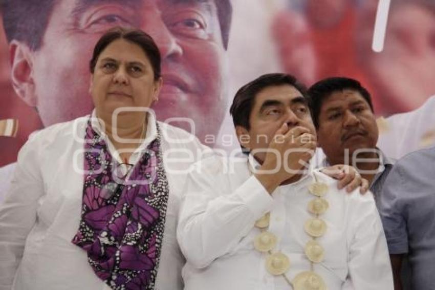 MIGUEL BARBOSA . GIRA DE AGRADECIMIENTO