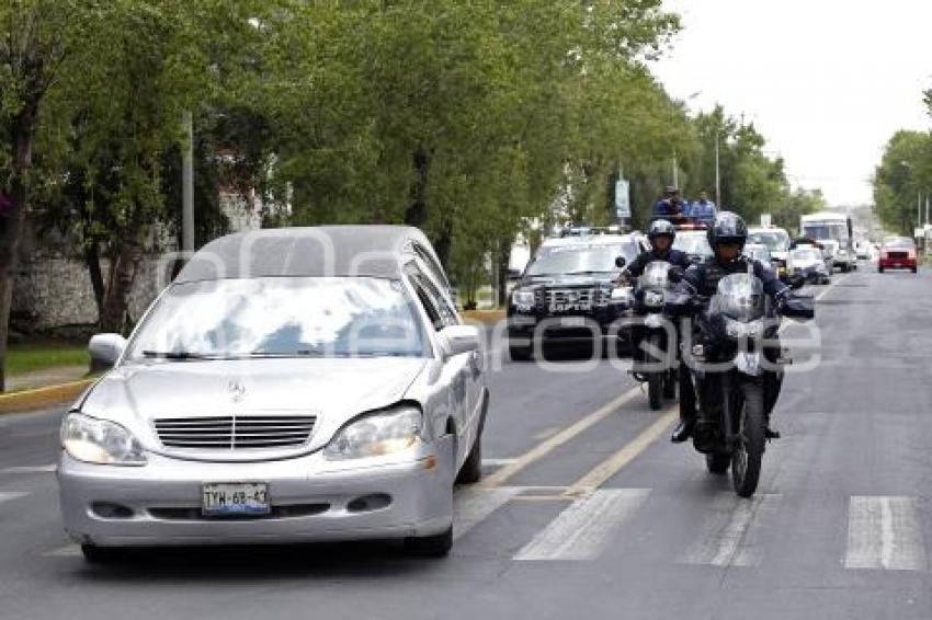 HOMENAJE . POLICIA MUNICIPAL