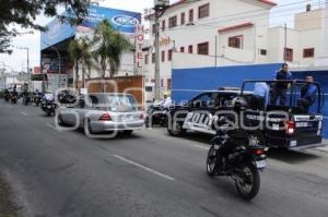 HOMENAJE . POLICIA MUNICIPAL